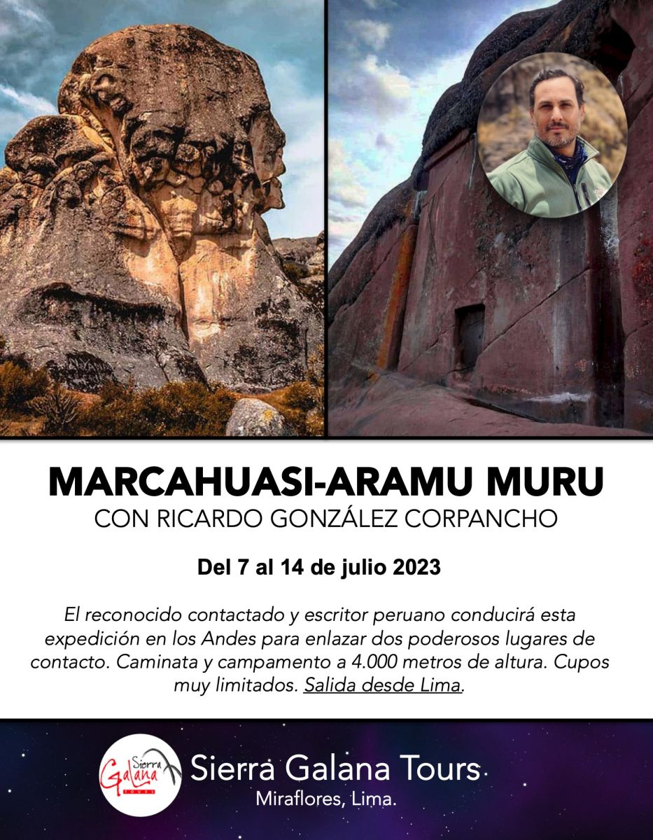 Ricardo González Oficial Expedición a Marcahuasi y Hayumarca